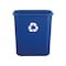 Suncast Tcind712, Blu W/ Recycling Logo TCIND712BLR - alternate 2